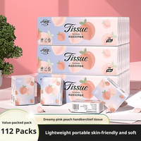 Mouchoirs en papier écologiques mini-paquet, doux, 3 plis, en pâte de bois vierge, portables, avec logo personnalisé