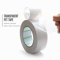 Adhésif de montage graphique amovible avec film PET transparent pour caissons lumineux