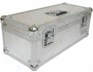 300 LP VINYLE 7 "DISQUE DJ NOIR/ARGENT STOCKAGE PRO VOL ÉTUI BOÎTE (XY-415) - Product Image 2