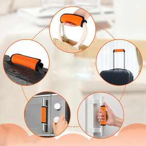 Poignée de <span class=keywords><strong>valise</strong></span> personnalisée en néoprène, design personnalisé, enveloppe de protection pour poignée de <span class=keywords><strong>valise</strong></span> - Product Image 3