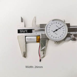 リチオンポリマーバッテリーLi-ion Lipoバッテリーカスタマイズ薄型充電式3.7v 100mah Lipoバッテリー - Product Image 2