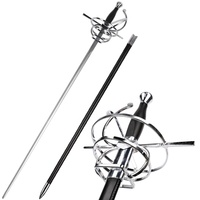 Épée de feuilleteur à poignée balayée de l'ère médiévale et de la Renaissance