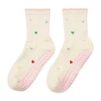 Chaussettes de sport antidérapantes personnalisables pour femmes, idéales pour la course, le yoga et le pilates, en tricot, mi-mollet, avec logo personnalisé