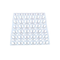 Plateau à œufs en plastique pliable et durable, personnalisable en couleur, respectueux de l'environnement, pour l'élevage avicole commercial