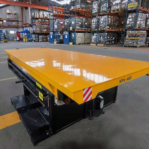 Carro Ferroviario Piattaforma a Batteria Ammortizzato e Sicuro per Carichi Pesanti con Ghiere P24 P30 per Industria Mineraria - Product Image 2