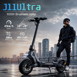 สกู๊ตเตอร์ไฟฟ้าสำหรับผู้ใหญ่รุ่น J11 Ultra Foldable 1000W 48V15Ah ปี 2026 จากสหราชอาณาจักร พร้อมดิสก์เบรกแบบกลไก ความเร็ว 45 กม./ชม. มาตรฐาน IPX5 - Product Image 5