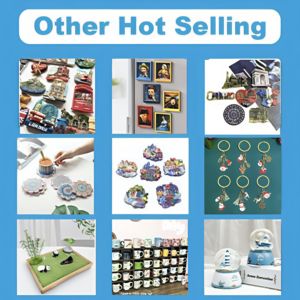 Vente en gros Aimant de réfrigérateur coréen Souvenir Aimant de réfrigérateur de ville personnalisé pour autocollant de réfrigérateur magnétique pour déco de <span class=keywords><strong>cuisine</strong></span> - Product Image 6