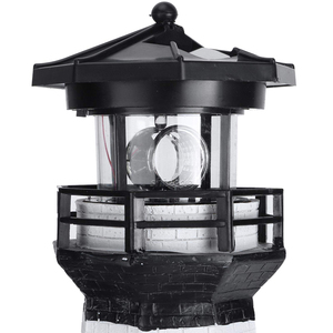 Outdoor Solar <strong>Lighthouse</strong> <strong>Light</strong> 360 Degree Rotating Garden Lamp Resin Waterproof Led <strong>Light</strong> Yard Solar Garden <strong>Lighthouse</strong> Lamp - Product Image 5