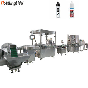 Machine de remplissage automatique 10ml 30ml pour huile de <span class=keywords><strong>CBD</strong></span> et vernis à ongles, applications boissons et produits chimiques, commande par servomoteur - Product Image 1