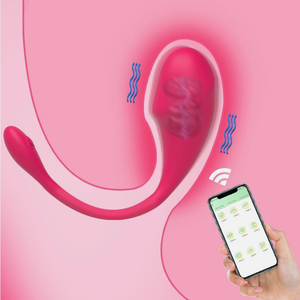 Vibrador de bragas con control remoto por APP, 9 frecuencias, recargable por USB, sensación realista, sin látex, resistente al agua para uso diario, para el punto G - Product Image 2