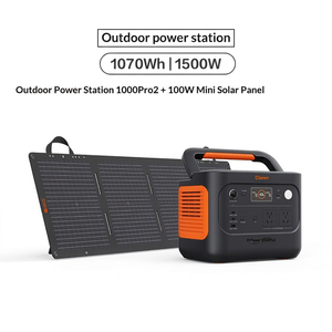 Outdoor Power Supply Large Capacity Mobile Emergency <b>Battery</b> 1000pro2 1500W 220V Gearbox <b>Pump</b> Light Charging Set - Product Image 1