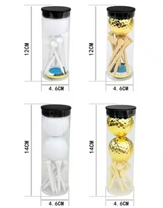 Cadeaux promotionnels et d'affaires personnalisés : Balle de golf double couche dans un ensemble de tubes pour e-commerce transfrontalier - Product Image 4