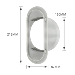 Raccord de tuyau de <span class=keywords><strong>climatisation</strong></span>, adaptateur de tuyau d'évacuation pour climatiseurs mobiles - Product Image 5
