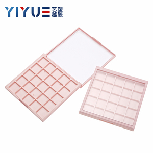 Yiyue 25 màu sắc nhãn hiệu riêng lớn trống rỗng Pan trang điểm Eye Shadow <span class=keywords><strong>Palette</strong></span> nghệ sĩ trang điểm thiết yếu <span class=keywords><strong>Palette</strong></span> trường hợp - Product Image 6