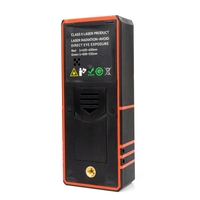 Télémètre laser LCD rechargeable de 2.0 pouces avec fonction de caméra, ruban à mesurer industriel pour usage extérieur de 120m
