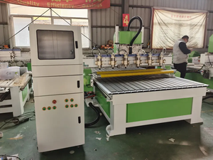 Máquina de corte y grabado CNC 3D 1625 con cabezales múltiples neumáticos para carpintería y fabricación de muebles - Product Image 4