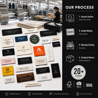 Étiquettes d'étiquettes de vêtements avec logo 3d en relief personnalisées en gros d'usine patchs d'étiquettes tissés personnalisés pour chapeau