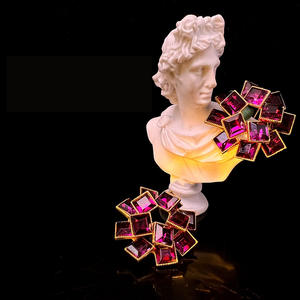 XILIANGFEIZI Bestseller Vintage Catwalk Style Rose Boucles d'oreilles pendantes Français Cross-Border Hit avec Zircon Pierre Principale - Product Image 4