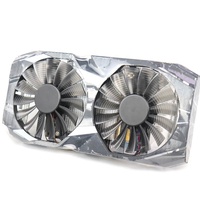 Dissipateur thermique pour carte graphique en aluminium RX570 580 Standard China Processor Heatsinor Ceramic Bearing 7 Days Aluminium Computer Radiator 3W