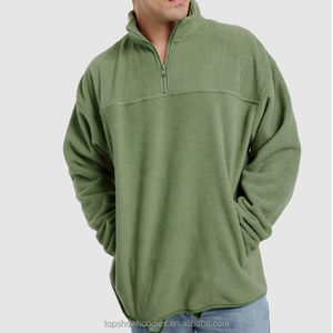 <span class=keywords><strong>Felpa</strong></span> con Mezza <span class=keywords><strong>Zip</strong></span> in Pile Sherpa Oversize con Spalle Scese Personalizzata OEM all'Ingrosso per <span class=keywords><strong>Uomo</strong></span> - Product Image 6