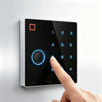 Clavier de contrôle d'accès intelligent TTLock BT, lecteur biométrique d'empreintes digitales, lecteur de carte RFID, contrôleur d'accès de porte par mot de passe tactile