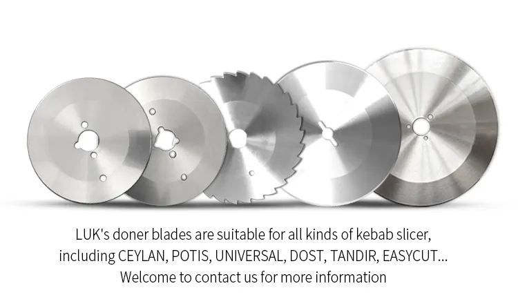 High preciseness 100mm circular saw blade for Tandir doner knives