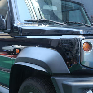 Bavettes larges et étroites bavettes ABS noir mat avec garde-boue pour Suzuki <span class=keywords><strong>Jimny</strong></span> 5 portes 3 portes JC74 JB74xl 2018 + - Product Image 4