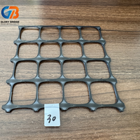 Prix du géogrille uniaxial en PET, grille de renforcement pour la construction routière et la stabilisation des sols
