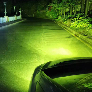 Fari LED per Auto K1 H4 H7 H11 9005 9006 880 881 H27 Bianchi, Verde Limone, Giallo Dorato, Fornitura Diretta dalla Fabbrica - Product Image 1