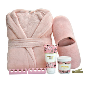 Mother's Day Bath and Body Care <strong>Gift</strong> <strong>Set</strong> with Bathrobe and Slipper <strong>for</strong> <strong>Women</strong> - Product Image 2