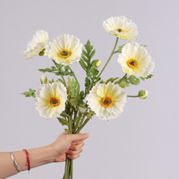 Bunga Poppy Buatan EVA Smooth-mouthed, Bunga Poppy Palsu, Dekorasi Rumah, Dekorasi Pernikahan, Buket Lembut, Ornamen Bunga