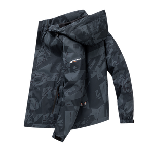 Veste polaire zippée décontractée coupe-vent camouflage longue d'hiver de haute qualité avec logo personnalisé pour activités de plein air et alpinisme - Product Image 3
