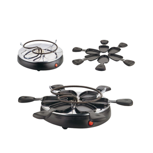 Aifa Party Grill - Vente flash - Mini barbecue électrique multifonctionnel sans fumée - Ensemble de <span class=keywords><strong>raclette</strong></span> pour 6 personnes - Pour un usage domestique - Product Image 4