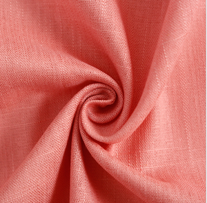 Tessuto misto misto in morbido tessuto di lino e viscosa organico per capi tinto in tinta unita per camicie da ragazza cuscini per camicie da ragazzo - Product Image 3