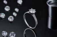 Karat başına düşük fiyat beyaz gevşek sentetik moissanite fiyat