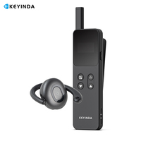 Headset Walkie Talkie portabel, Headset Walkie Talkie portabel kelas Museum Logo kustom solusi pemandu wisata pendidikan pembelajaran Lapangan