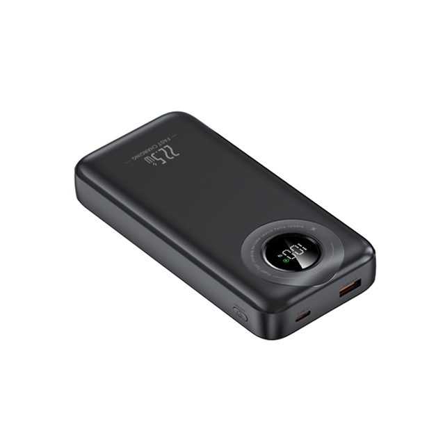 Travel Friendly Power Bank 20000mAh 22.5W Fast Charging Smart Digital Display USB-C Output Portable Charger PD 20w Simple Design
