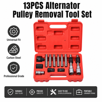 Kit d'outils universel pour le démontage de la poulie libre de l'alternateur, jeu de douilles 13 pièces pour véhicules européens, directement de l'usine, MOQ 1 pièce