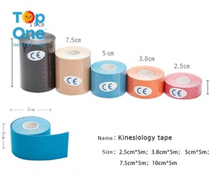 TopOne 5cm 10cm 5M Seguridad deportiva precortada Fitness Gimnasio Entrenamiento KT Soporte muscular Cinta de kinesiología - Product Image 5