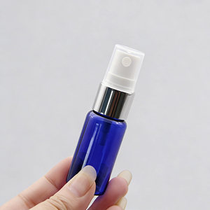 Flacon pulvérisateur de parfum en plastique PET de 15 ml, flacon pulvérisateur de voyage de luxe en or et argent, flacon pulvérisateur buccal - Product Image 3