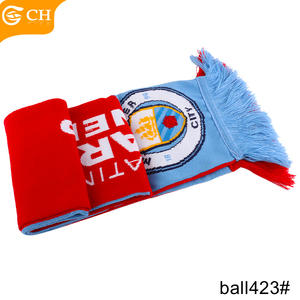 أوشحة شتوية من الأكريليك إسباندكس مخصصة بشرّابات مخصصة لكرة القدم من تصميم مواكب للموضة من المُصنع - Product Image 5