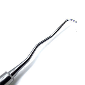 Racloir dentaire professionnel, outil d'hygiène bucco-dentaire, outils 100% en acier inoxydable médical, racloir dentaire, racloir en forme de faucille - Product Image 4