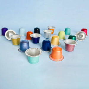 Capsule de café de haute qualité dosettes d'espresso en papier d'aluminium jetables couleur personnalisée - Product Image 2