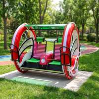 Voiture roulante 360° pour adultes, prix d'usine, pour parcs d'attractions intérieurs/extérieurs et centres commerciaux, modèle 2