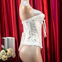 Corset Premium Renaissance pour Femme, Sexy, à Lacets, à Baleines, à Motifs Floraux, Mode Féminine, Corset Overbust, Bustier, Gaine Amincissante