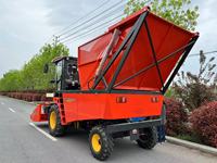 Récolteuse de paille fourragère de haute qualité, mini ensileuse pour herbe à éléphant, avec moteur et boîte de vitesses, puissance de tracteur 160-260 CV