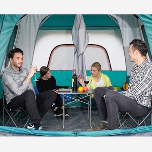 Tente <span class=keywords><strong>de</strong></span> <span class=keywords><strong>camping</strong></span> familiale durable en Oxford 210D avec sac <span class=keywords><strong>de</strong></span> transport, idéale pour les <span class=keywords><strong>vacances</strong></span> en <span class=keywords><strong>bord</strong></span> <span class=keywords><strong>de</strong></span> <span class=keywords><strong>mer</strong></span> - Product Image 5