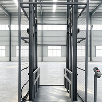 Elevateur de marchandises industriel Eterlift, capacité de 4 tonnes, élévateur hydraulique pour charges lourdes, hauteur de levage de 0,5 à 10 m, pour entrepôt, usine
