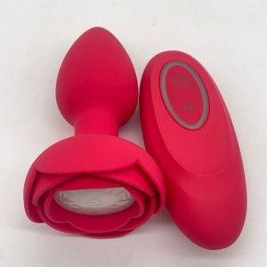 Kablosuz Uzaktan Kumandalı Silikon Anal Seks Oyuncağı, Kadınlar için Prostat Vibratörü, Gül Şeklinde G Noktası Stimülatörü - Product Image 6