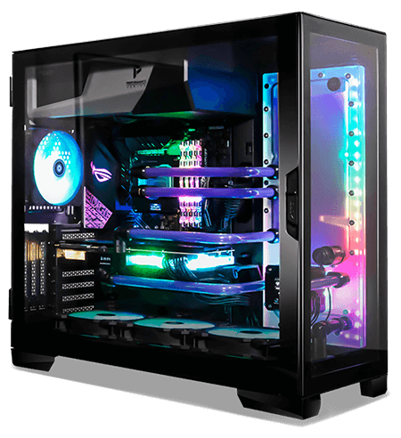 Antec P120 Crystal Ice Diamond Mid-Tower Game Side Transparent Double Sided Tempered Glass DIY Water Cooled Pc Case